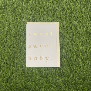 Mao Sweet Sweet Baby Card