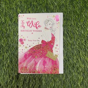 With Love To My Wife Birthday Wishes Card