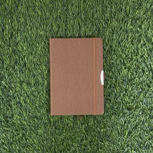 A5 Rough Skin Notebook - Brown