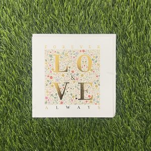 Forever Love And Always Card