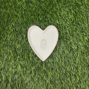 Wonderful Mum Heart Trinket Tray