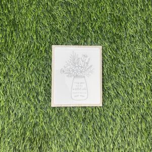 May Your Home Be Filled With Happiness Double Layered Plaque