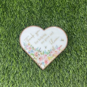 Thank You Heart Plaque