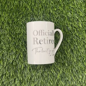 Officially Retired Mug