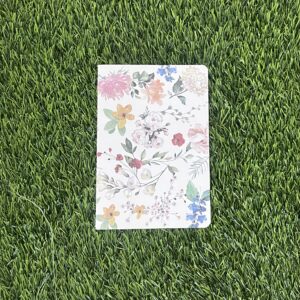 Floral Notebook - White