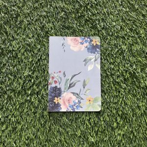 Floral Notebook - Blue