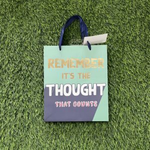Remember Its The Thought That Counts Gift Bag
