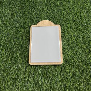 Wooden Rectangular Mirror