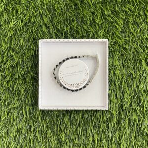 EQ Woven Style Two Tone Bracelet