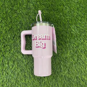 Dream Big Cup with Straw