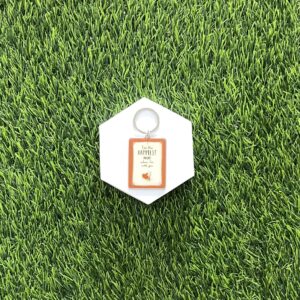 I'm the Happiest Keyring