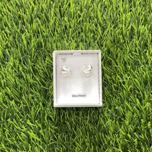 EQ Crossover Pave Earrings