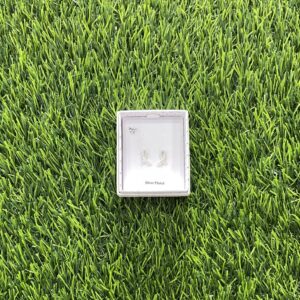 EQ Kiss Pave Looped Earrings