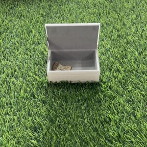 Sophia Nude Glass Jewellery Box