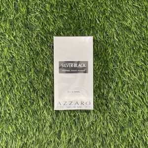 Silver Black Azzaro Pour Homme