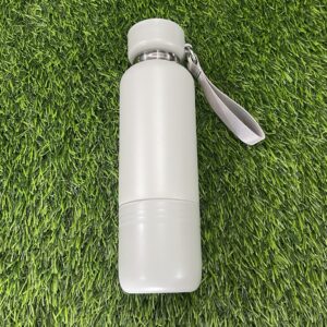 Bottle with Lanyard - Grey