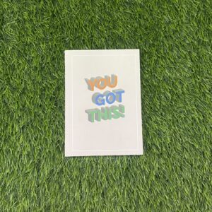 You Got This Notebook