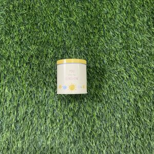 You are my Sunshine Tin Candle