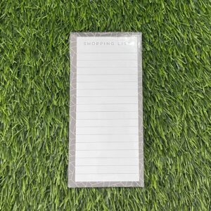 Magnetic shopping List Pad