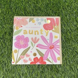 To A Wonderful Aunty Card