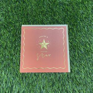 You Are A Super Star Card