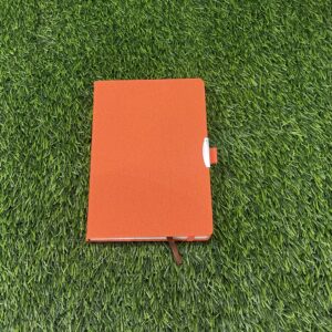 A5 Rough Skin Notebook - Orange
